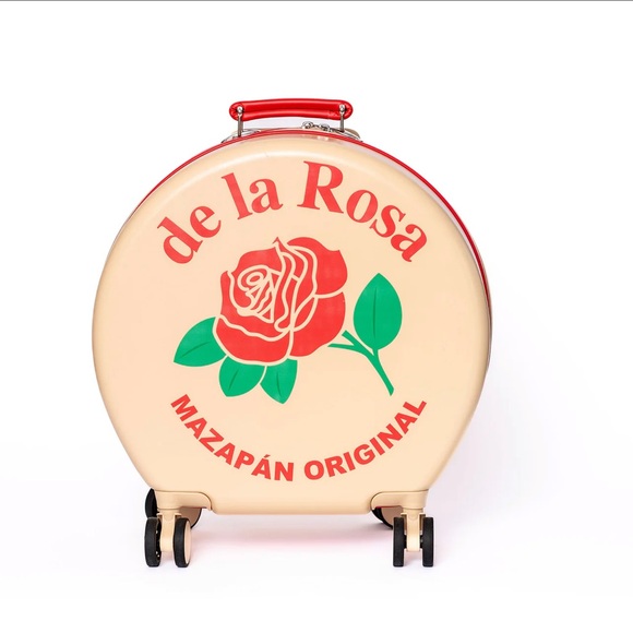 Mazapan de la Rosa Suitcase Limited Edition Mexican Candy Throwback Luggage - Picture 2 of 15
